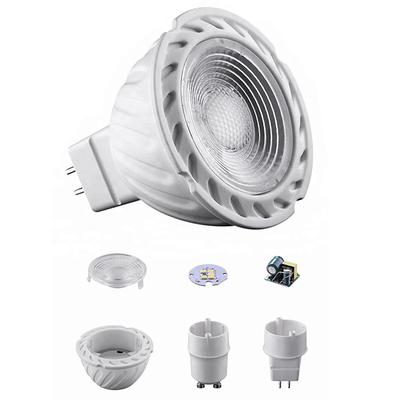 FCC 450 Lumen لمبات الإضاءة LED الداخلية غطاء أبيض نقي SMD 2835