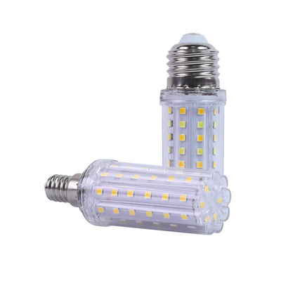 مصباح الذرة LED البلاستيكي الخفيف الوزن E14 ، مصباح الذرة LED القابل للتعتيم 220 فولت