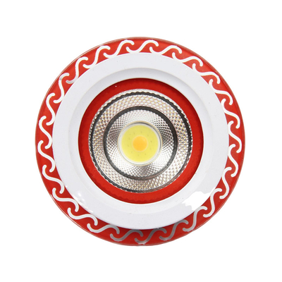 Coloful Glass 6W 9W لوحة مسطحة أضواء LED عالية التقديم SMD2835