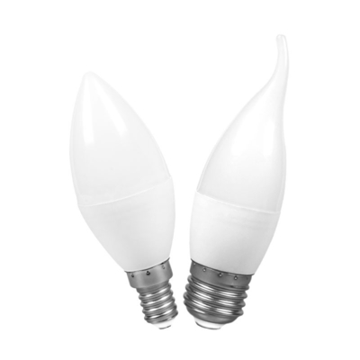 مصباح شمعة 6500K E27 E14 3W 5W 7W LED للداخلية